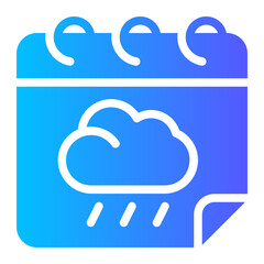 cloud gradient icon