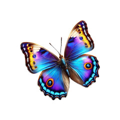 Intricate Realistic Butterfly with Vibrant Colors