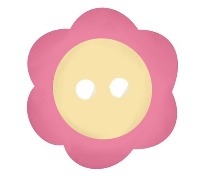 flower Buttons clasper icon vector