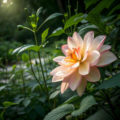 Fototapeta premium Transform Your Garden With Natural Flower Selections Bringing Texture, Scent, and Color Together