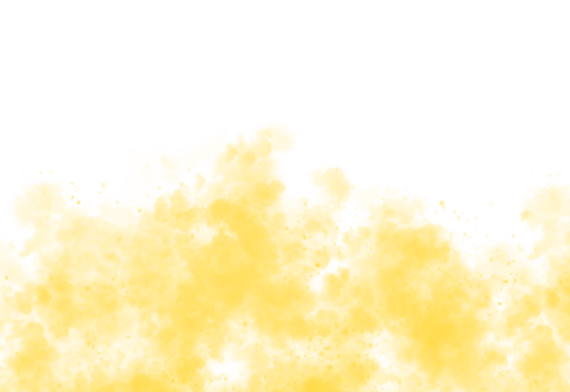 A vibrant yellow abstract shape with sharp edges and a clean white border isolated on transparent background for graphic design elements