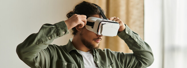 Exploring virtual worlds at home with fresh technology and youthful enthusiasm