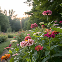 Decorate Patios and Gardens With Natural Flower Bouquets Featuring Seasonal Blooms and Sweet Scents
