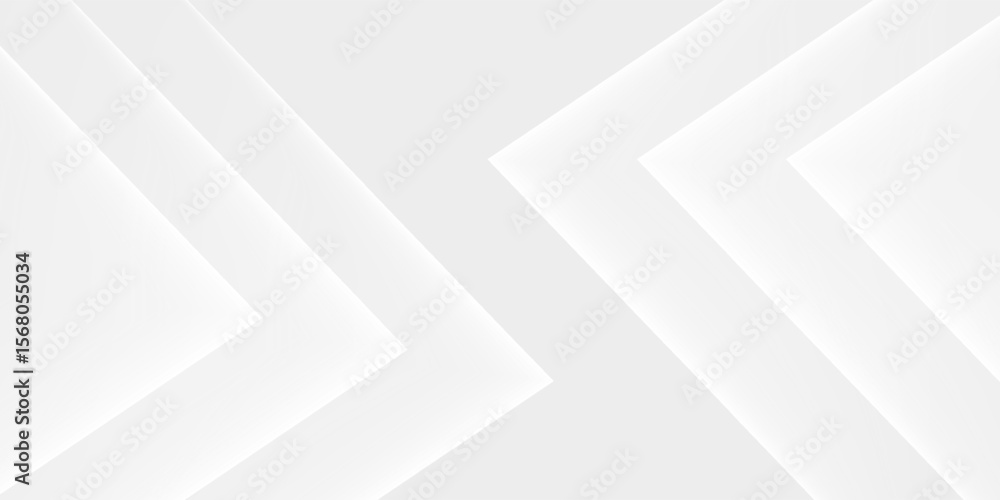 Poster modern white background with abstract tech elements. clean and minimal design, perfect for business 