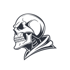 Hooded Skull Profile