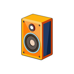  Speaker Vector, Transparent Background