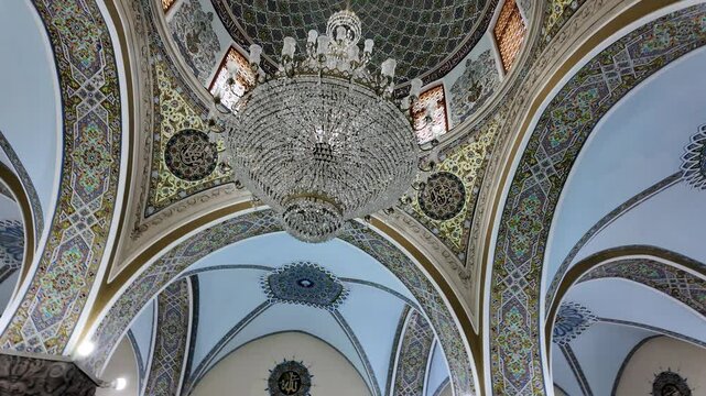 Located in the historic inner city of Baku, Azerbaijan, the Juma Mosque was built in the 12th century.