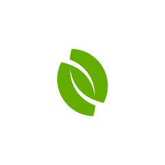 Letter N Leaf Logo, letter N with leaf. minimalist, nutrition, eoc, vegan