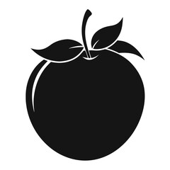 Sarguelas isolated fruit silhouette