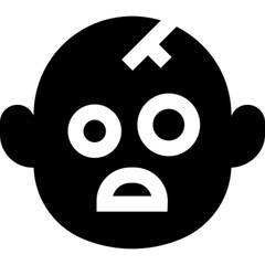 Obraz premium Undead Zombie Icon