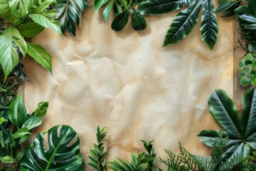High Definition View of Different Plants and Sheet