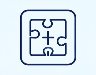 Obraz premium Puzzle graphic design