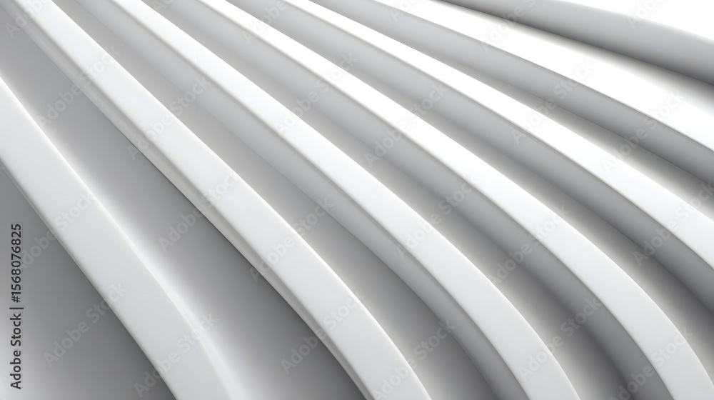 Aufkleber abstract geometric pattern of curved lines and waves