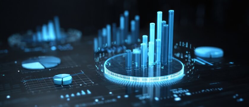 Abstract data visualization interface