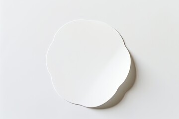 Ultra Hd Visual of Sticker on White Background