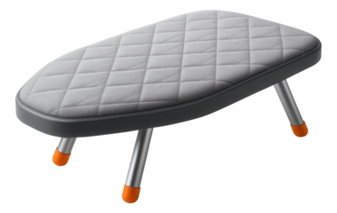 Compact tabletop ironing board perfect for quick touch-ups in a dorm room