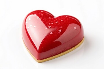red heart shaped box