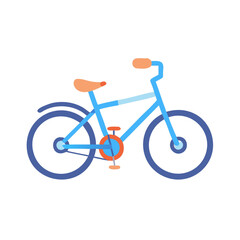 Fototapeta premium Vintage style bicycle illustration isolated on white background