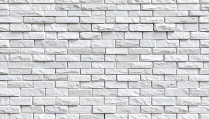 Obraz premium White brick wall texture