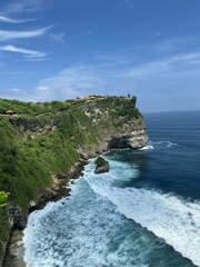 Scenic View of Uluwatu Temple in Bali, Indonesia