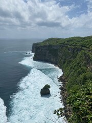 Scenic View of Uluwatu Temple in Bali, Indonesia
