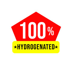 100% hydrogenated png, oil label, process