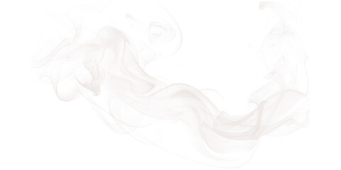 Abstract white shape with red and yellow accents on a black background creates a flowing design element