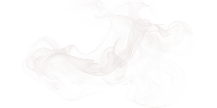 Abstract white and red cloud like shape against a black background with pixelated edges effect