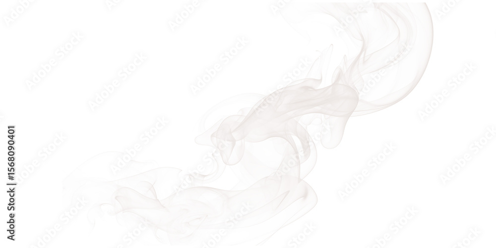 Fototapete abstract white shape with colorful pixelation against a stark black background creating a modern art