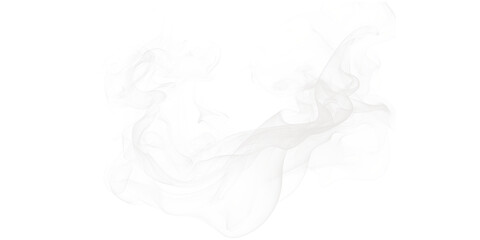 A swirl of white smoke or vapor against a black background with some color artifacts visible around edges