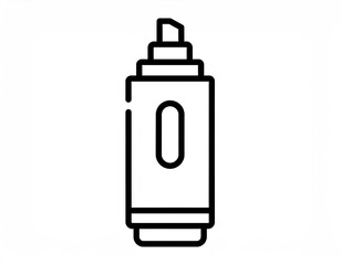 Marker icon, simple outline
