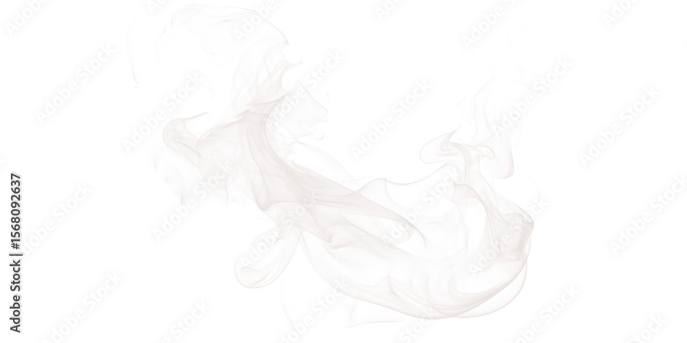 Aufkleber abstract representation of a cloud formation against a stark black background with pixelated edges
