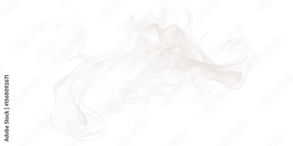 Poster abstract white cloud formation with colorful pixelated edges on a black background space