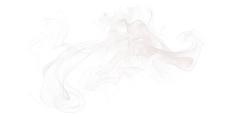 Abstract white cloud formation with colorful pixelated edges on a black background space