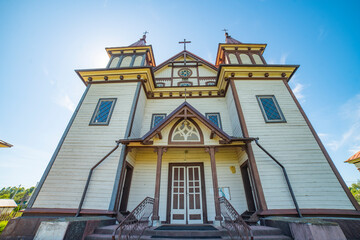 Church of St. George, Polonechka, Brest region. Belarus