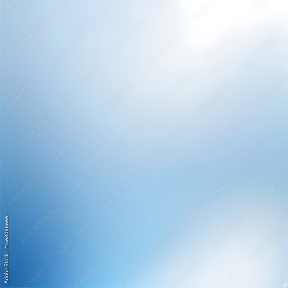 Poster soft blue abstract gradient background for modern presentation, web design & poster use ai