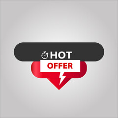 Hot offer  Banner Sale banner Red flat website for bannersdesign and poster art