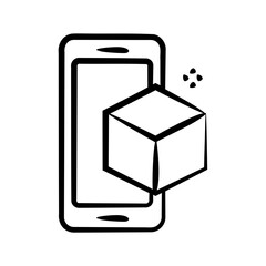 Hologram package from smartphone