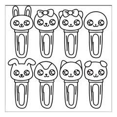 Comfy Kawaii – Cute and Easy Coloring Pages for Teens and Adults | Relaxing Japanese-Inspired Designs | Print