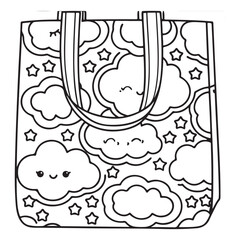 Comfy Kawaii – Cute and Easy Coloring Pages for Teens and Adults | Relaxing Japanese-Inspired Designs | Print