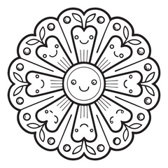 Comfy Kawaii – Cute and Easy Coloring Pages for Teens and Adults | Relaxing Japanese-Inspired Designs | Print