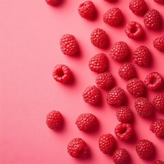 background of raspberry