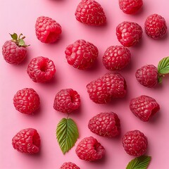 background of raspberry