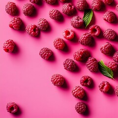 background of raspberry