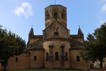 church of Saint Hilaire, semur en brionais, France 
