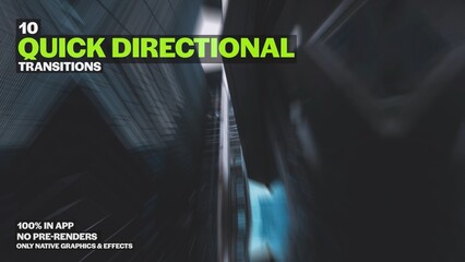 Quick Directional Transitions | Seamless Drag and Drop Cuts