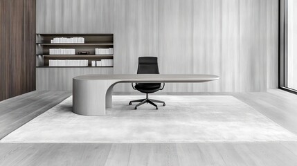 Modern Minimalist Office Interior Design