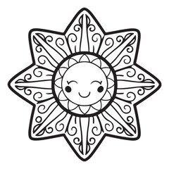 Comfy Kawaii – Cute and Easy Coloring Pages for Teens and Adults | Relaxing Japanese-Inspired Designs | Print