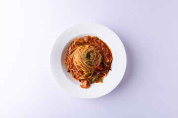 tomato pasta of png file - png파일의 토마토파스타