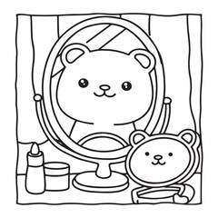Comfy Kawaii – Cute and Easy Coloring Pages for Teens and Adults | Relaxing Japanese-Inspired Designs | Print